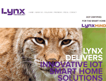 Tablet Screenshot of lynxtechnology.com